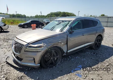 2021 Genesis Gv80 Base из США, поврежденный, VIN KMUHCESC0MU048107